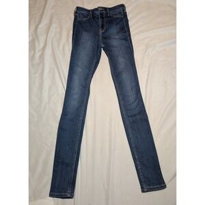 Hollister Juniors 0L Ultra High-Rise Jean Legging Advanced Stretch Size 24W 30L